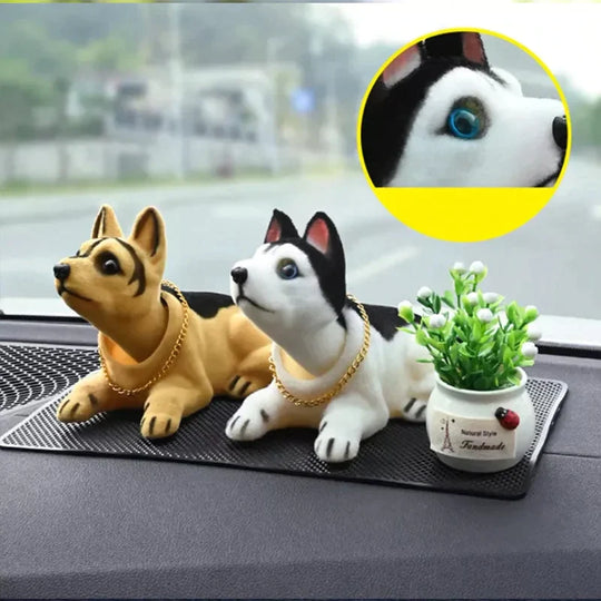 Cute Dog Ornament For Car