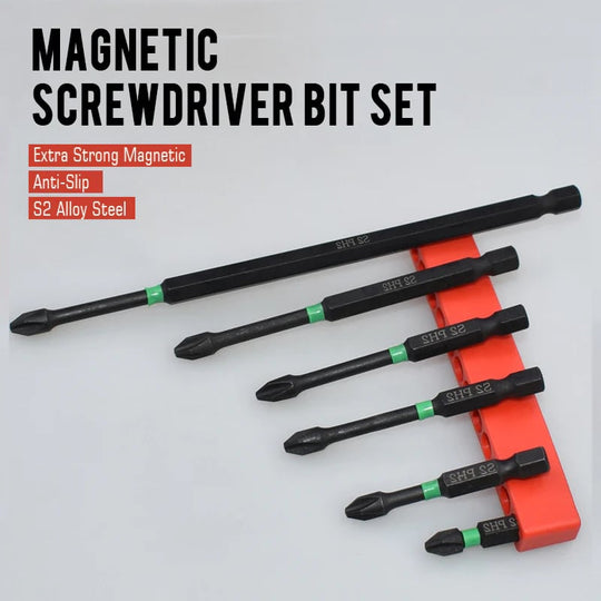 Magnetic Screwdriver Bit Set -Drilling work no longer be complicated!