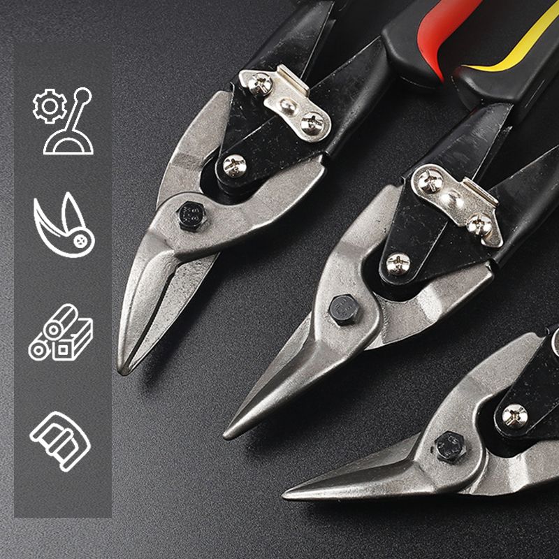 Pousbo® Powerful Sheet Metal Aviation Scissors