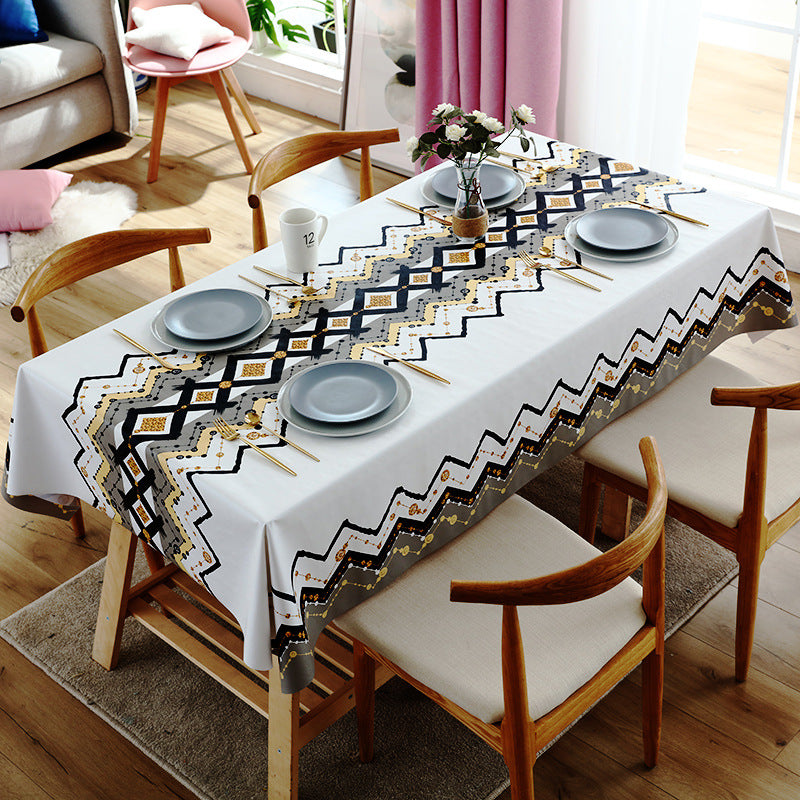 Waterproof And Oil-Proof Decorative Tablecloth