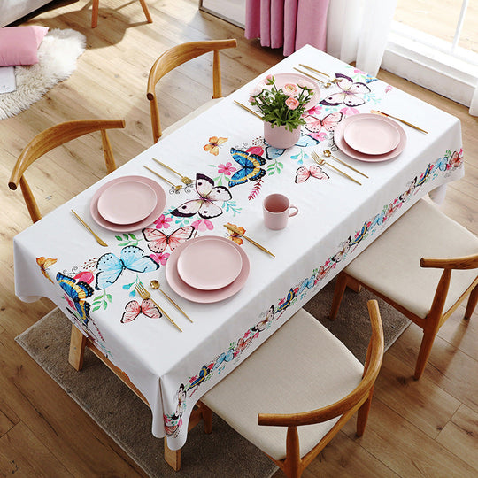 Waterproof And Oil-Proof Decorative Tablecloth