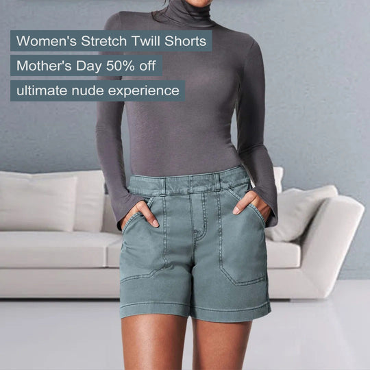 Women's Stretch Twill Shorts（Buy 2 Free Shipping）