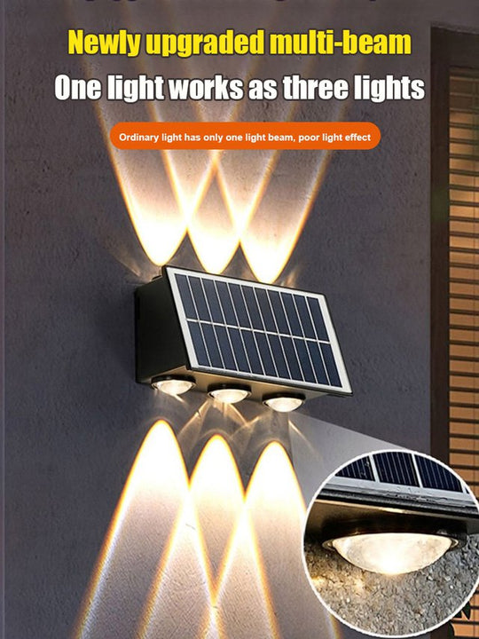 Solar Powered Wall Light