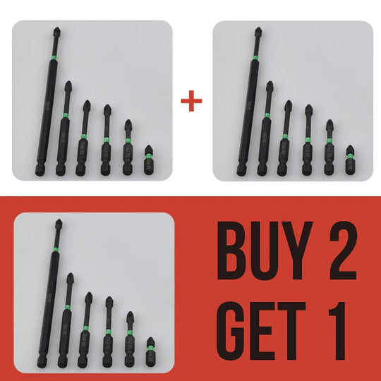 Magnetic Screwdriver Bit Set -Drilling work no longer be complicated!