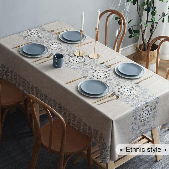 Waterproof And Oil-Proof Decorative Tablecloth