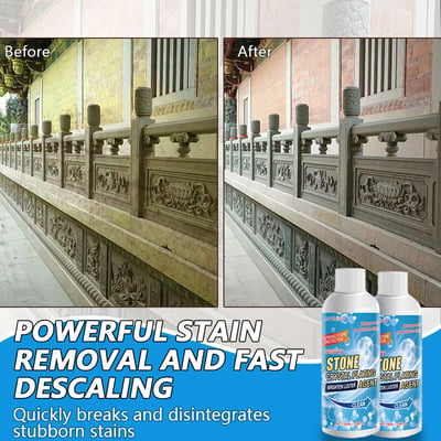 🎁Hot Sale 49% OFF⏳Stone Stain Remover Cleaner (Effective Removal of Oxidation, Rust, Stains)