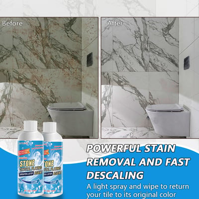 🎁Hot Sale 49% OFF⏳Stone Stain Remover Cleaner (Effective Removal of Oxidation, Rust, Stains)