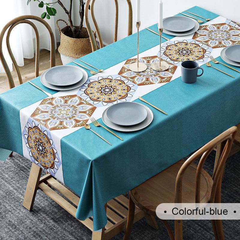 Waterproof And Oil-Proof Decorative Tablecloth