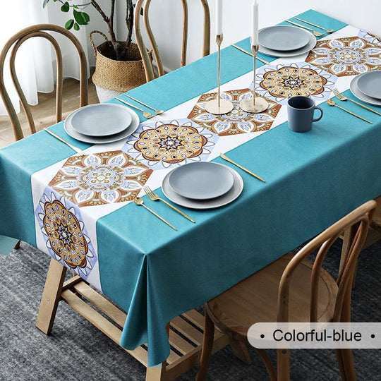 Waterproof And Oil-Proof Decorative Tablecloth