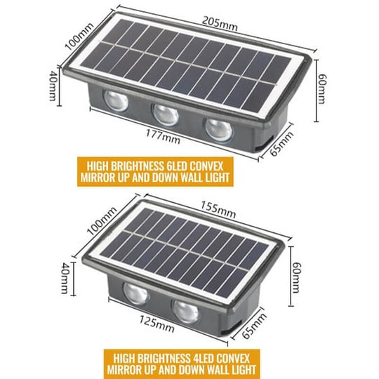 Solar Powered Wall Light