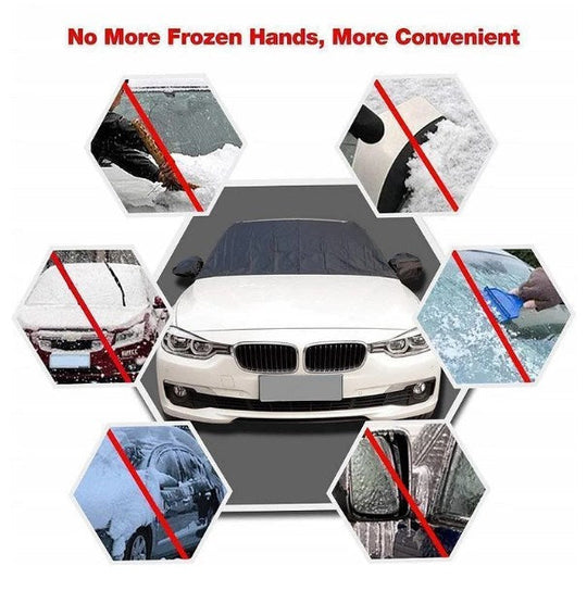 🚗🛡️Winter Essentials❄️Magnetic Car Anti-Snow Cover