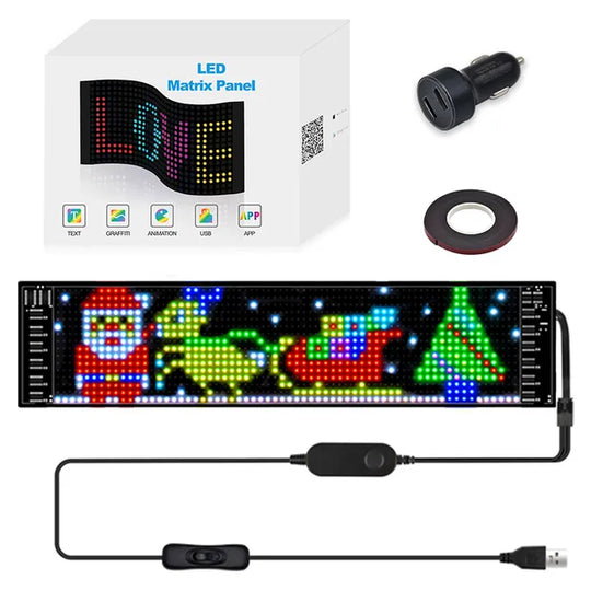 Vehicle Bluetooth LED Flexible Display