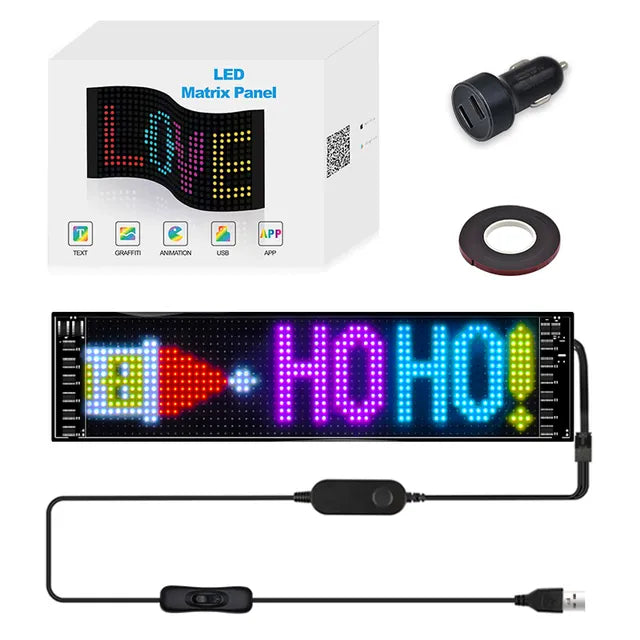 Vehicle Bluetooth LED Flexible Display