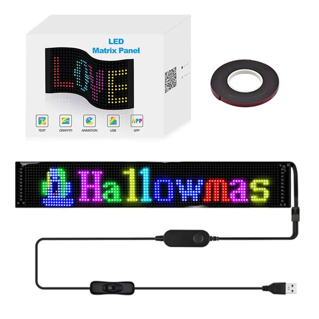 Vehicle Bluetooth LED Flexible Display