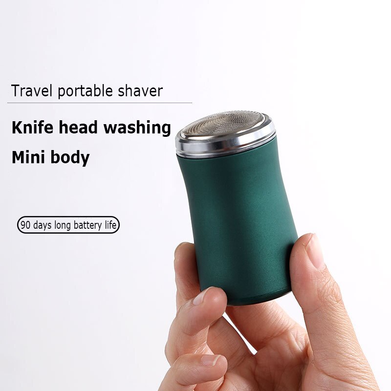 Pocket-sized washable electric shaver