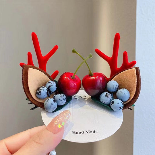 🎅Christmas Hot Sale🎅Reindeer Antlers Xmas Hair Clip