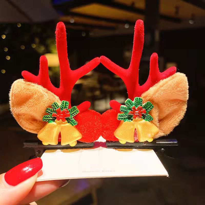 🎅Christmas Hot Sale🎅Reindeer Antlers Xmas Hair Clip