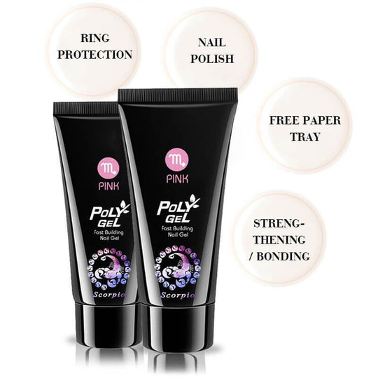 Poly Nail Extention Gel Kit