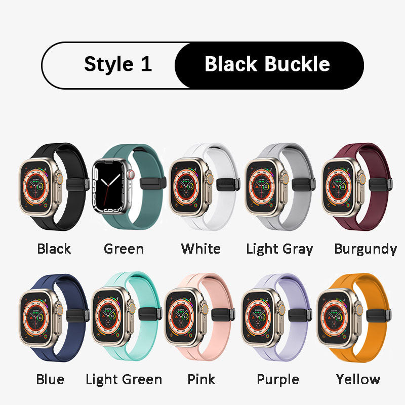 Magnetic Silicone Watchband for Apple Watch