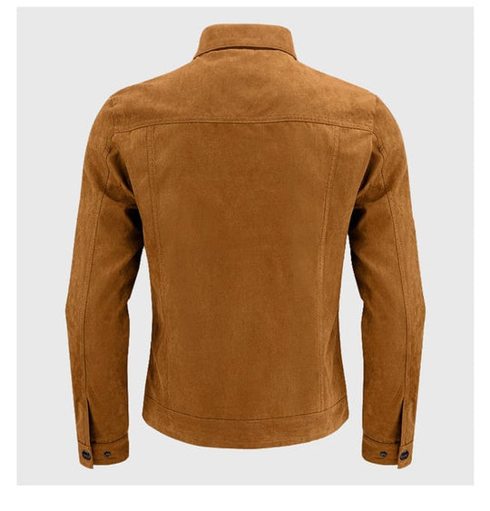 Men's Casual Suede Jacket