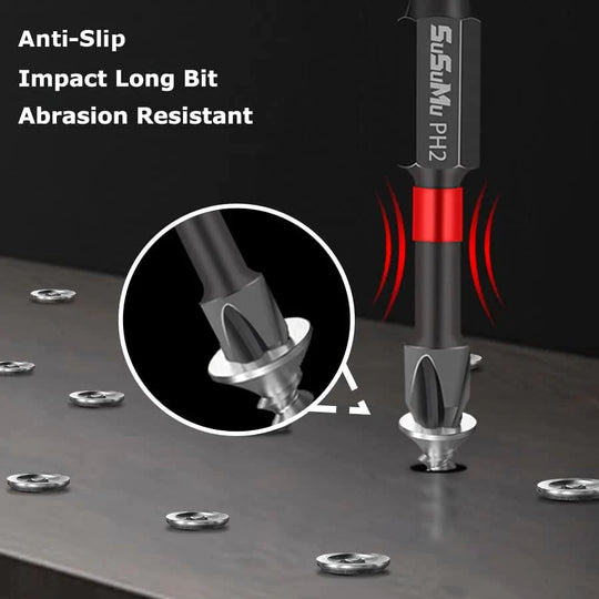 Magnetic Screwdriver Bit Set -Drilling work no longer be complicated!