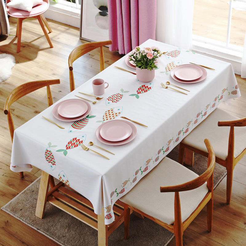 Waterproof And Oil-Proof Decorative Tablecloth