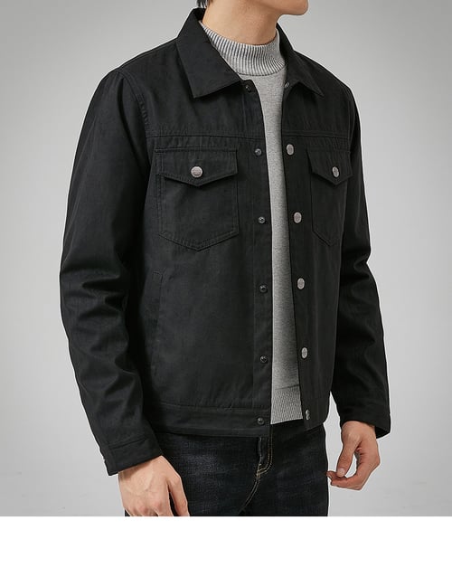 Men's Casual Suede Jacket