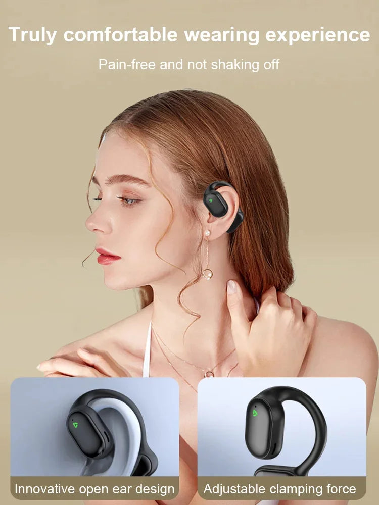 Air Conduction Hanging Bluetooth Earphones—Buy 2 free shipping