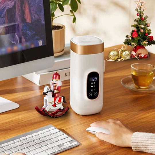 Portable Travel Electric Thermal Mug - Great Gift