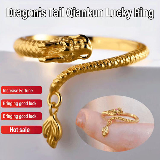 Dragon's Tail Qiankun Lucky Ring💍
