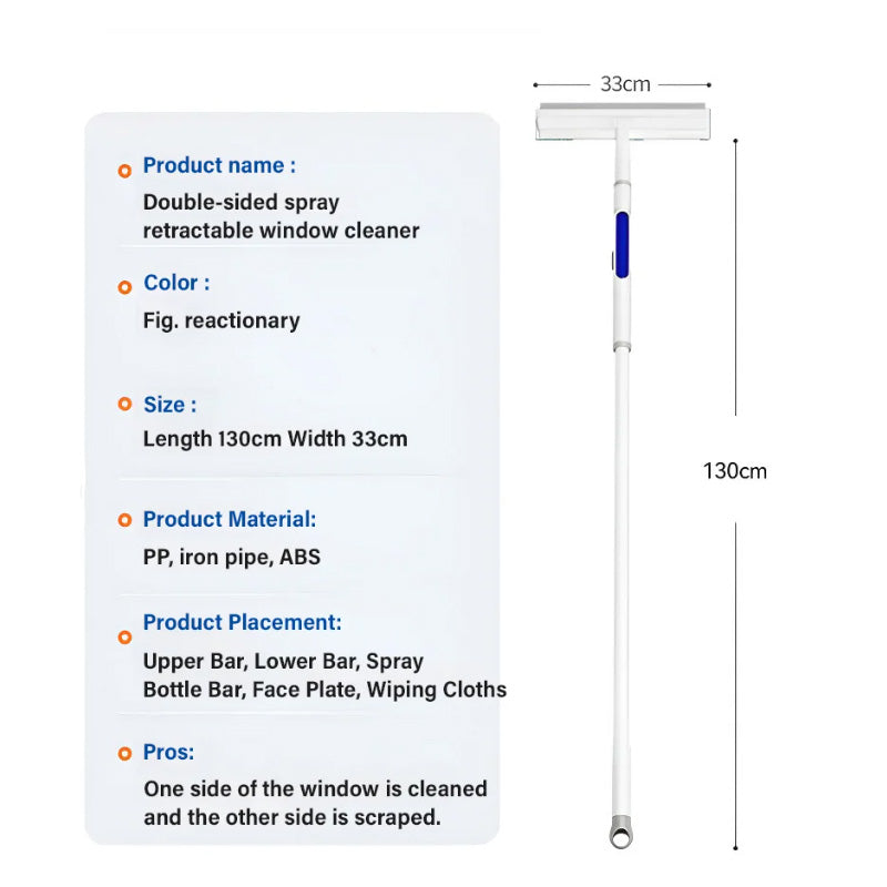 🌟Home Essential🏠️🧼Double-sided spray expansion window cleaner