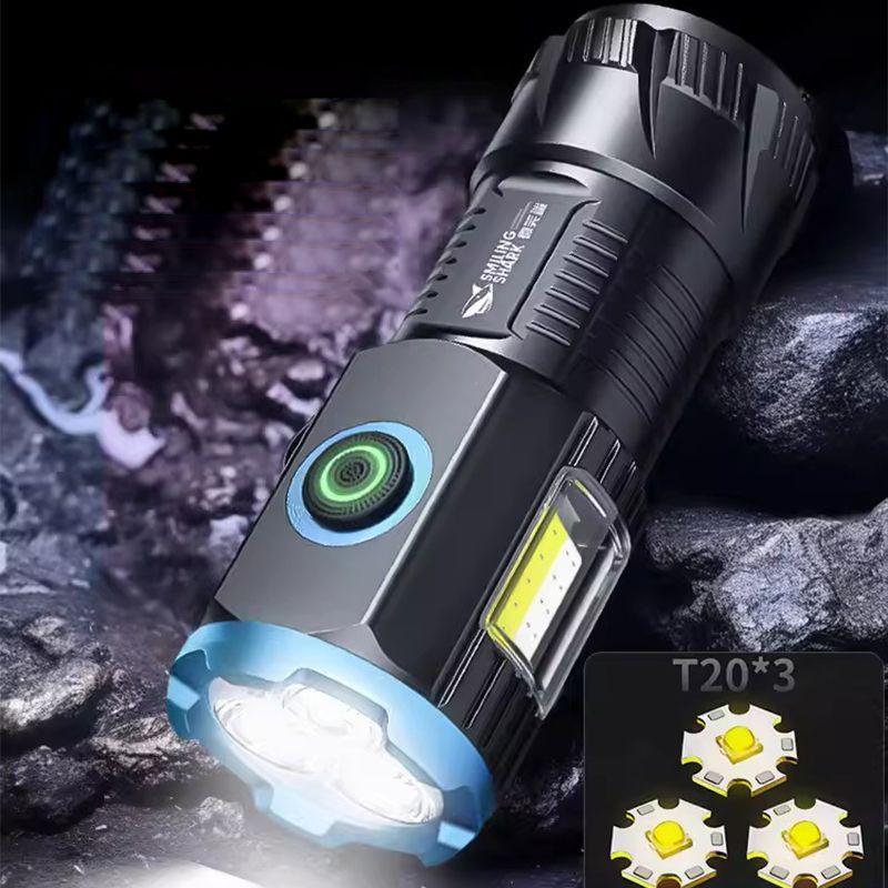 Gift Choice - Mini Bright Three-eye LED Flashlight
