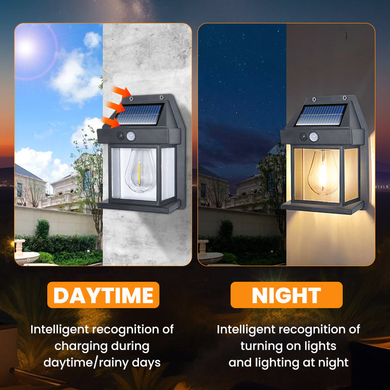 🌙Night Essential🥳 Motion Sensor Solar Tungsten Wall Light