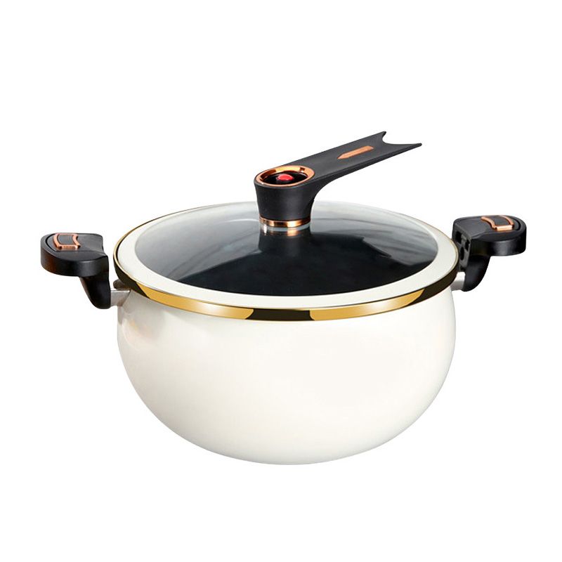 🌟Kitchen Essentials🏠️🧑‍🍳Non-stick Enamel Micro-pressure Pot