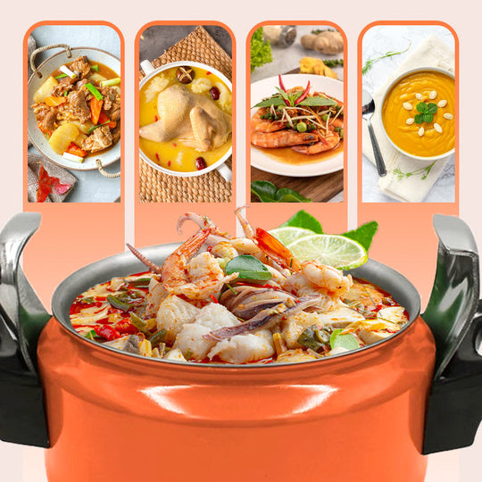 Uncoated Explosion-Proof Pressure Mini Cooker