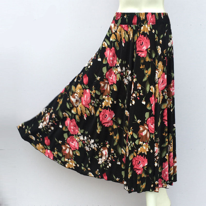 💃Mother's Day Gift🌹Women's Flowy Lightweight Long Floral Skirt